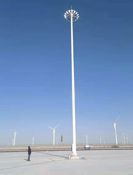 瓜州高速路服务区白朗高杆灯项目